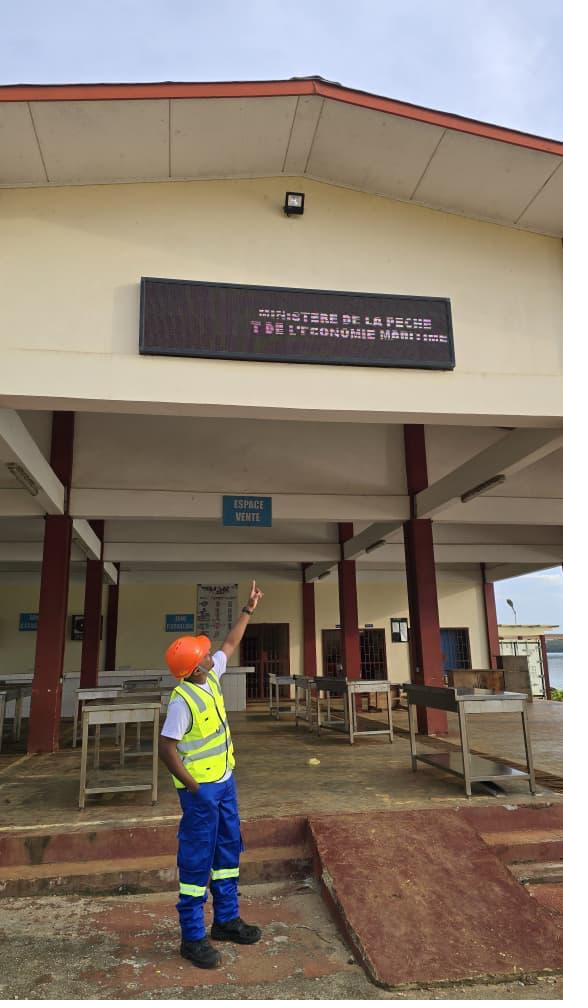 Inspection technique P.G.S au port de Libreville